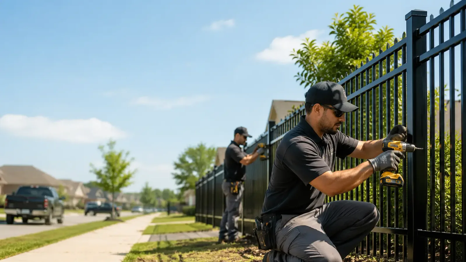 Metal Fence Installation in Tamms, IL